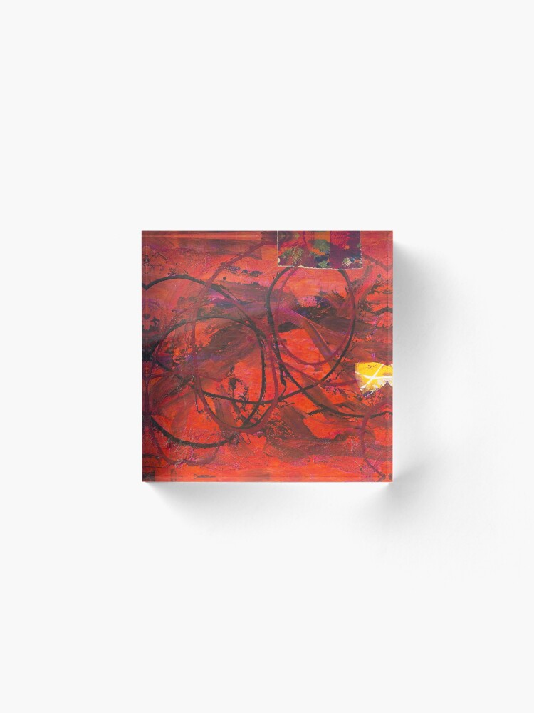 Alternate view of Piece of my Heart #13 Acrylic Block