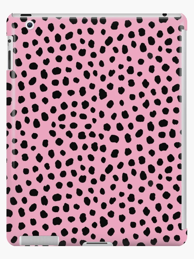 Designer laptop sleeve Pink Dalmatian Abstract Print by The 13 Prints - Buy  on