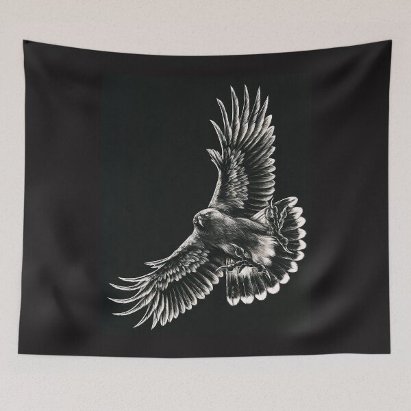 Item preview, Mariposa the Harris Hawk designed and sold by MotherofFalcons.