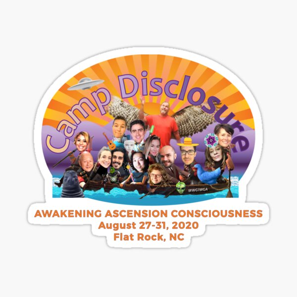 Item preview, Camp Disclosure D.C. Meme by Ciel purple background designed and sold by Ciel Walko.