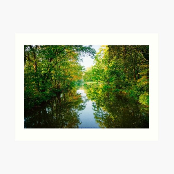 The D & R Canal Art Print