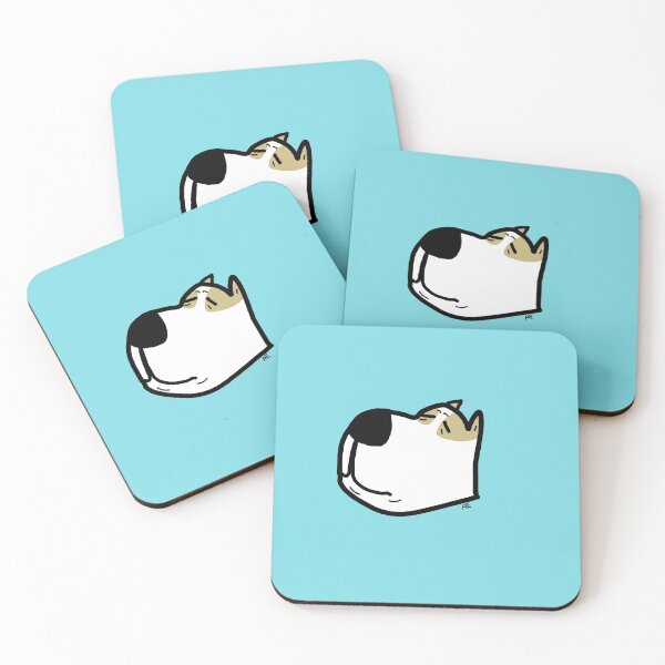 Item preview, Regretful White & Brown Dog designed and sold by demdo-demi.
