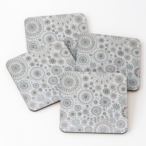 Item preview, Aquifer, Mandalas, Waves, circles, pastel colors, designed and sold by Roxana1345.