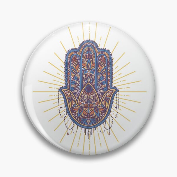 Item preview, Spiritual Hamsa Mandala designed and sold by Ninjawhere.