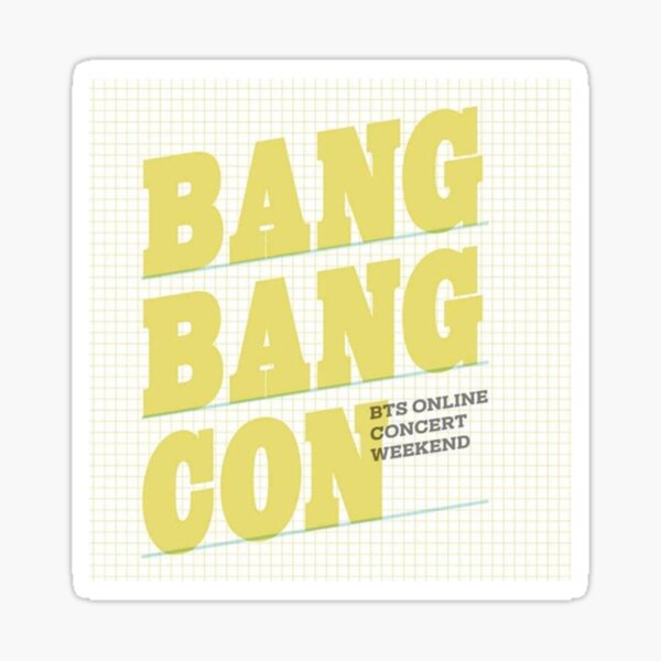 bangbangcon stickers for sale redbubble