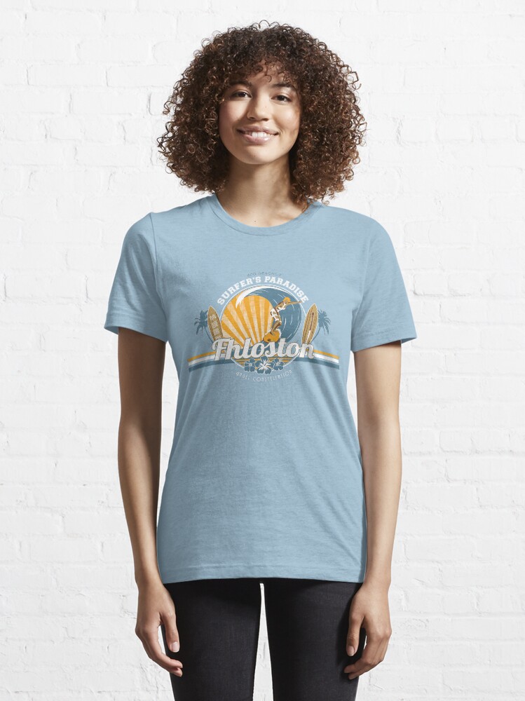 Alternate view of The best surfing in the universe Essential T-Shirt