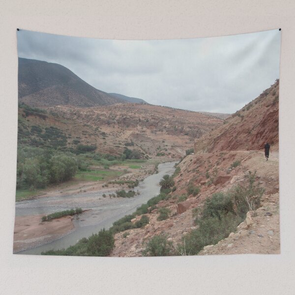 Item preview, Moroccan landscape in the hills designed and sold by EstelleRossetti.