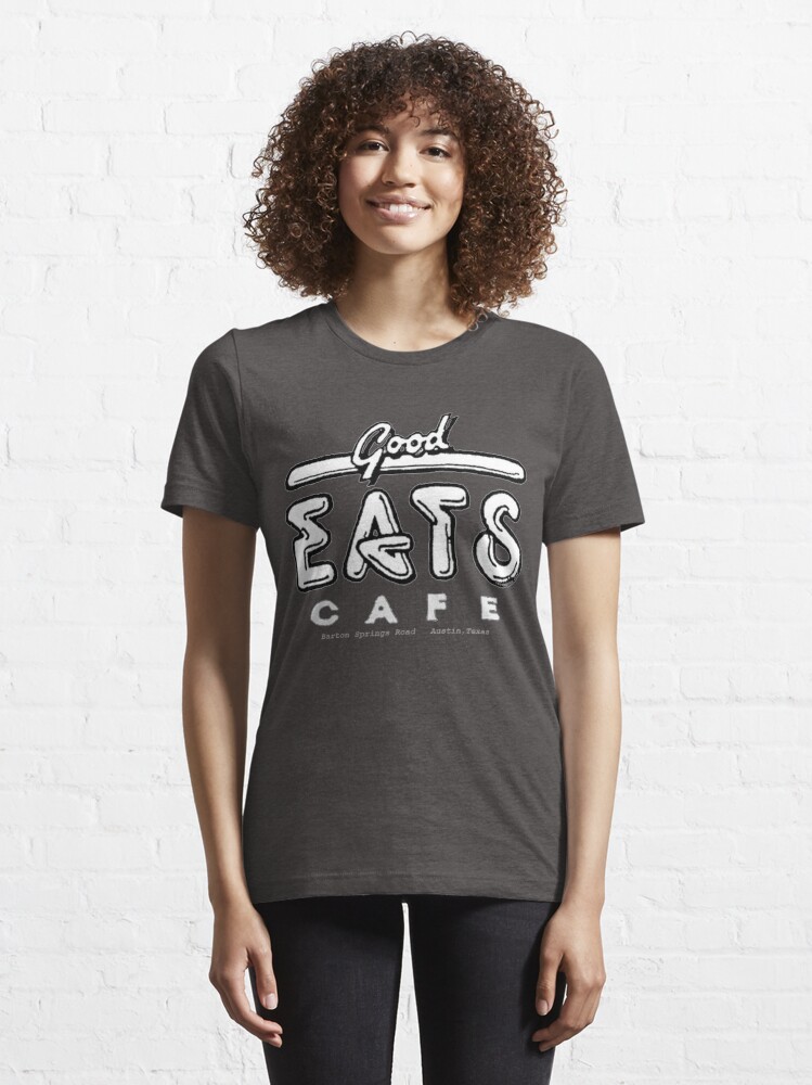 Vintage Diner Charcoal Graphic Tee