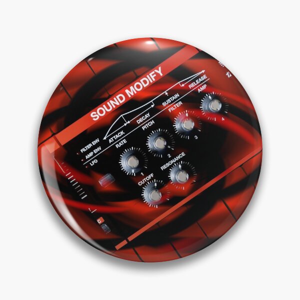 Artikelvorschau, Es ist fast Zeit, wieder gut auf der Bühne auszusehen. Abstraktes Synthesizer- und Filterbedienfeld in Rot & Schwarz. Schnapp dir vielleicht ein Hemd oder ein Poster für dein Studio. entworfen und verkauft von StephenRphoto.
