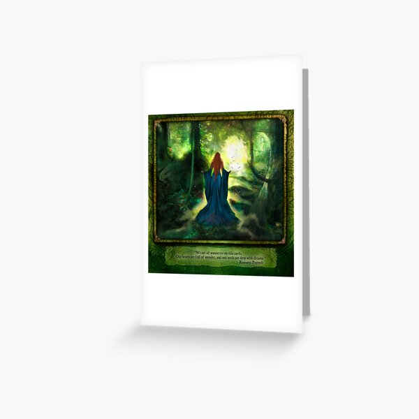 Daydreams Calendar - July Greeting Card