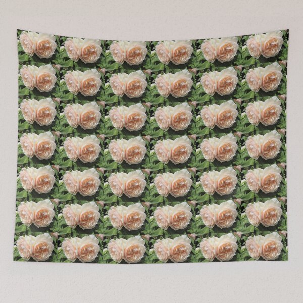 Item preview, Double Peach Blush Pink Cabbage Rose designed and sold by GoNatureDesigns.