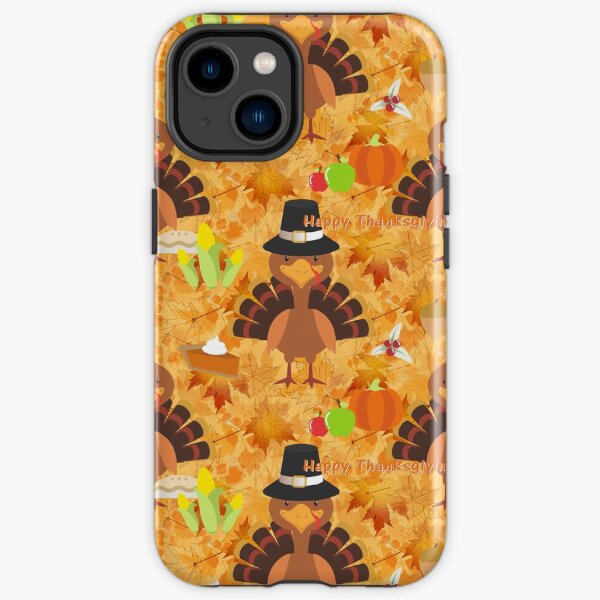 happy thanksgiving turkey iPhone Tough Case