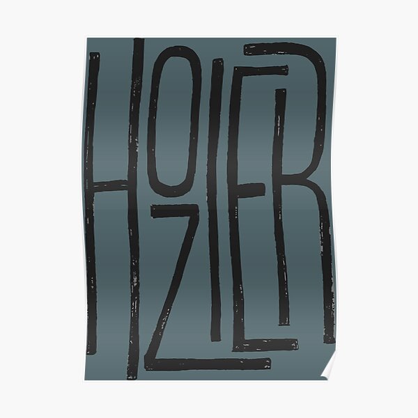 Hozier Logo Poster