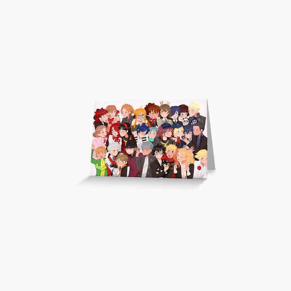 Persona Greeting Cards Redbubble
