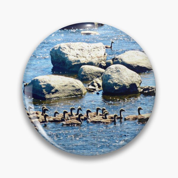Item preview, A flotilla of geese designed and sold by Shulie1.