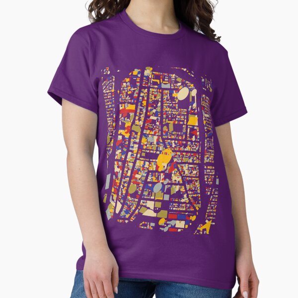 Delft Map Qlimt Style Classic T-Shirt