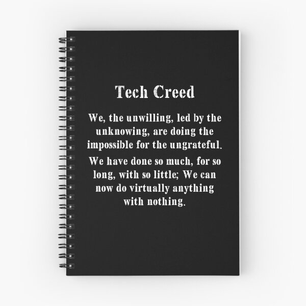 Item preview, Tech Creed designed and sold by swilmer.