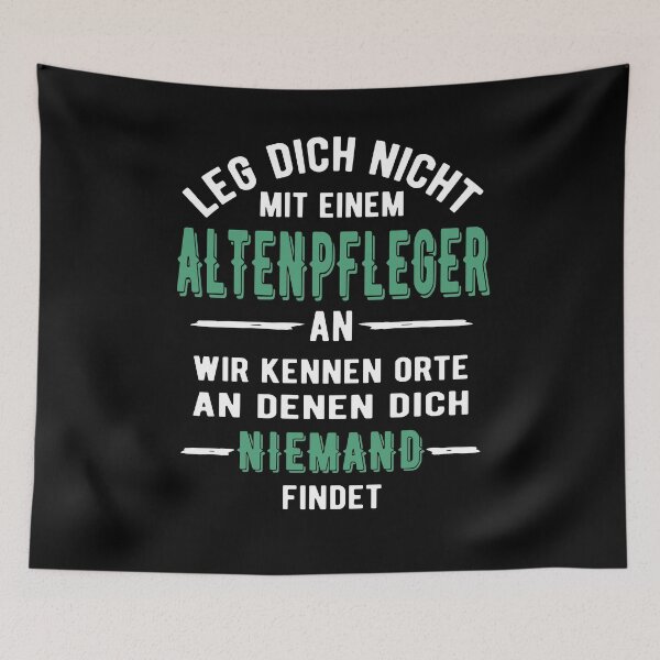 Artikelvorschau, Altenpfleger kennen Orte wo dich Niemand findet entworfen und verkauft von shirtystar.