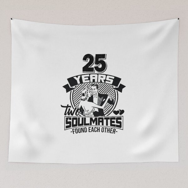 Item preview, 25 years - soulmates found each other designed and sold by Cutebutfunny.