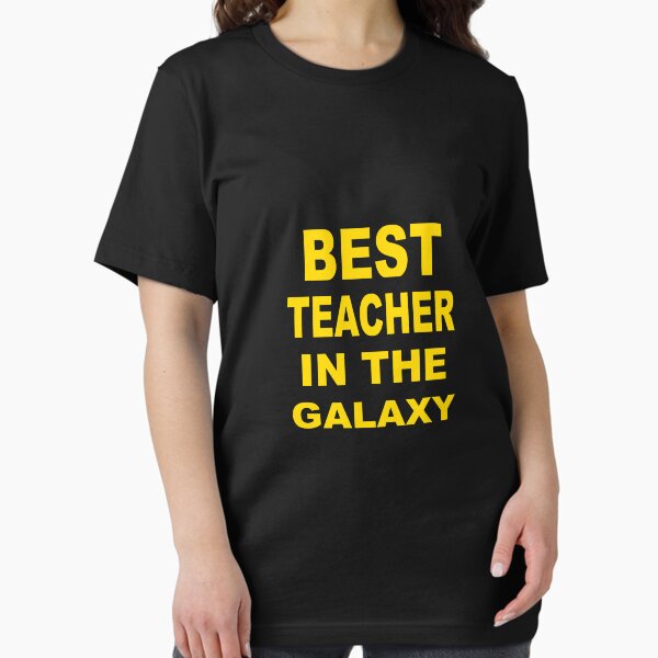 Vista previa del artículo con la obra «El mejor maestro de la galaxia», diseñado y vendido por danraji.