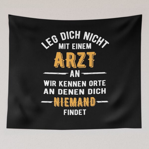 Artikelvorschau, Arzt Ärzte kennen Orte an denen dich Niemand findet entworfen und verkauft von shirtystar.