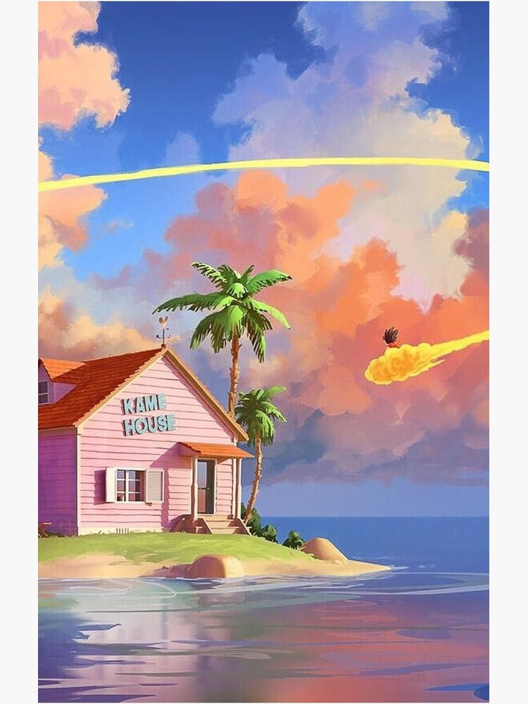 Dragon Ball / Kame House by NeidOne