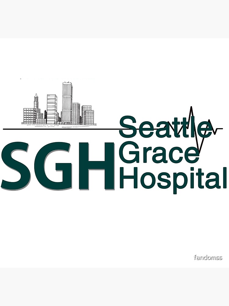 "Seattle Grace Hospital Greys {FULL}" Photographic Print for Sale by