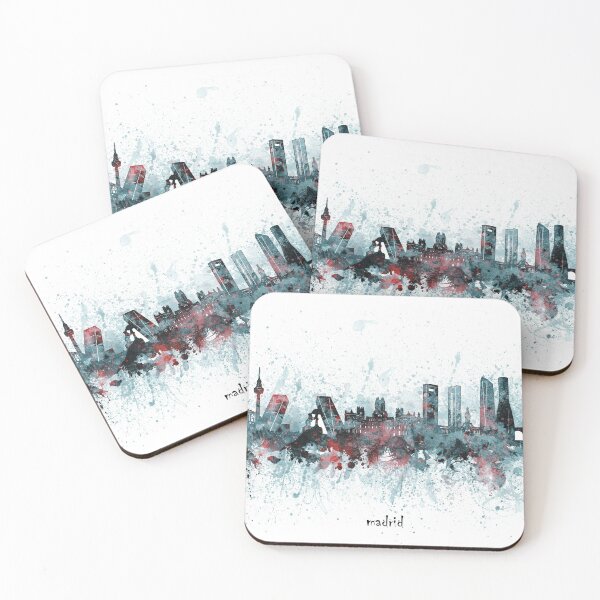 Item preview, madrid skyline designed and sold by BekimART2.
