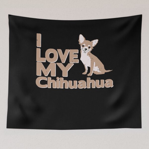 Item preview, I love my Chihuahua  designed and sold by teeman Nunez.