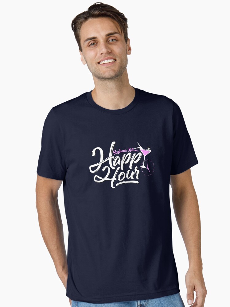 Thumbnail 2 of 7, Essential T-Shirt, Stephanie Miller's Happy Hour Podcast designed and sold by SMShow.