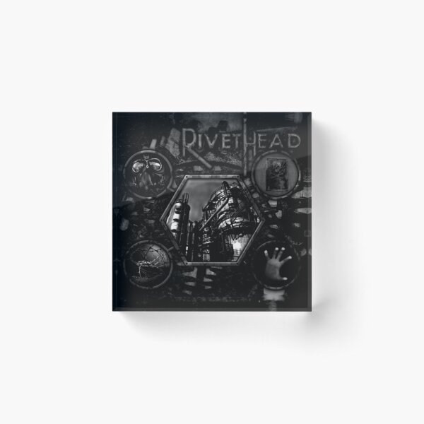 RIVETHEAD self-titled album cover artwork Acrylic Block
