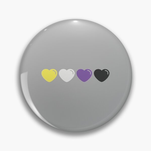Item preview, Enby Pride Heart designed and sold by AtomicScratch.