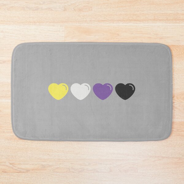 Item preview, Enby Pride Heart designed and sold by AtomicScratch.