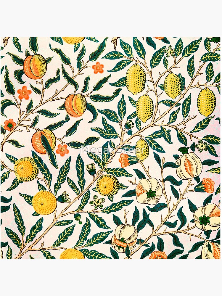 Fruit or Pomegranate by William Morris, 1865-66 by MeganSteer