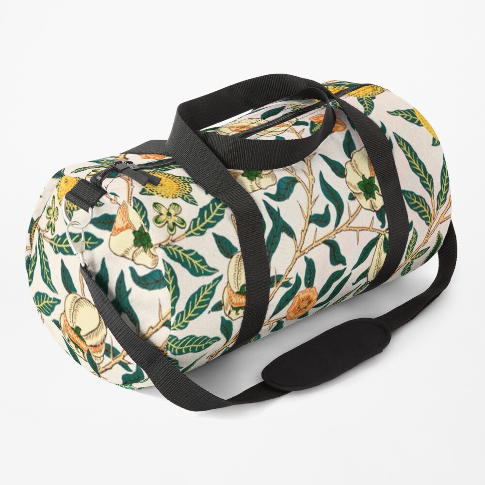 Fruit or Pomegranate by William Morris, 1865-66 Duffle Bag