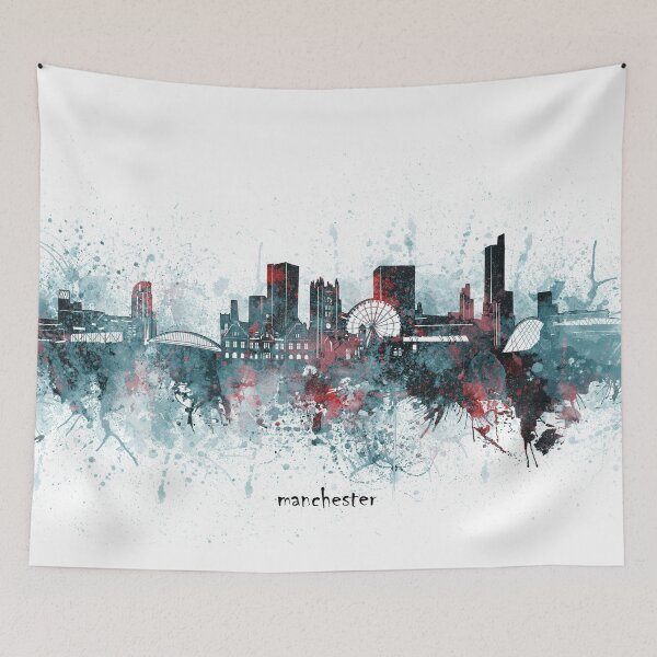 Item preview, manchester skyline designed and sold by BekimART2.