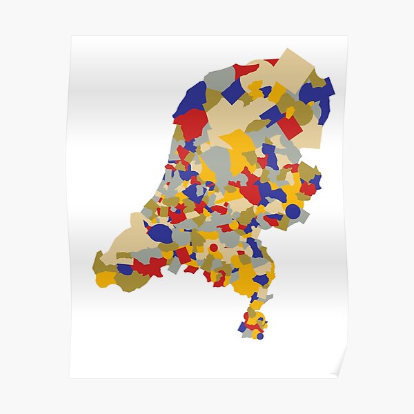 The Netherlands Qlimt style Poster