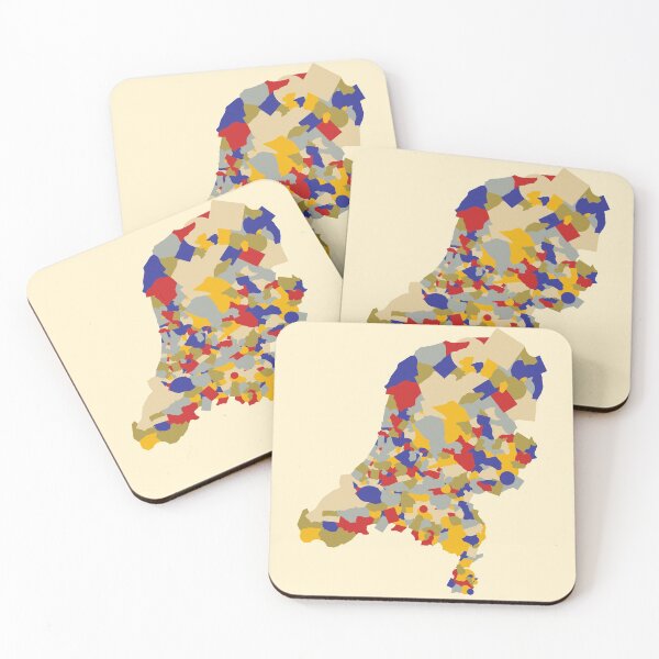 Item preview, The Netherlands Qlimt style designed and sold by Data-Driven Map Designs.