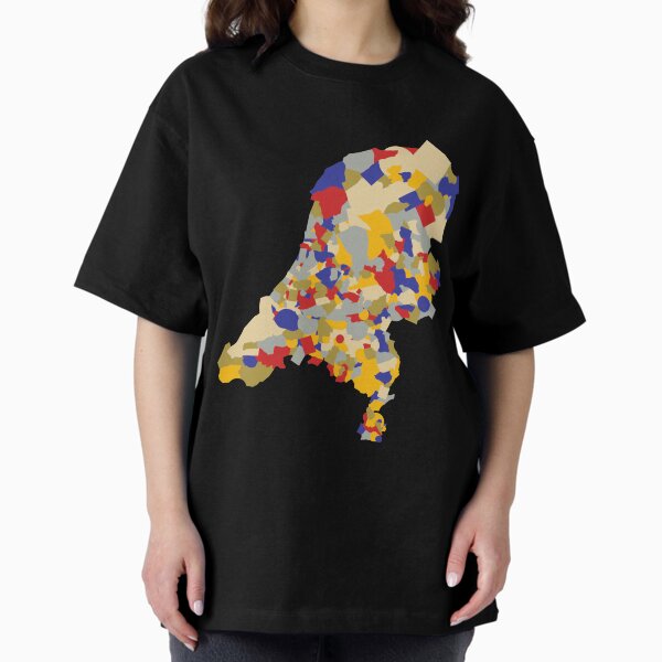 Item preview, The Netherlands Qlimt style designed and sold by Data-Driven Map Designs.
