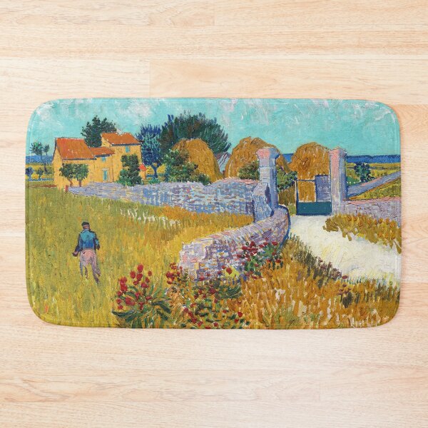 Item preview, Farmhouse in Provence - Vincent Van Gogh designed and sold by NewNomads.