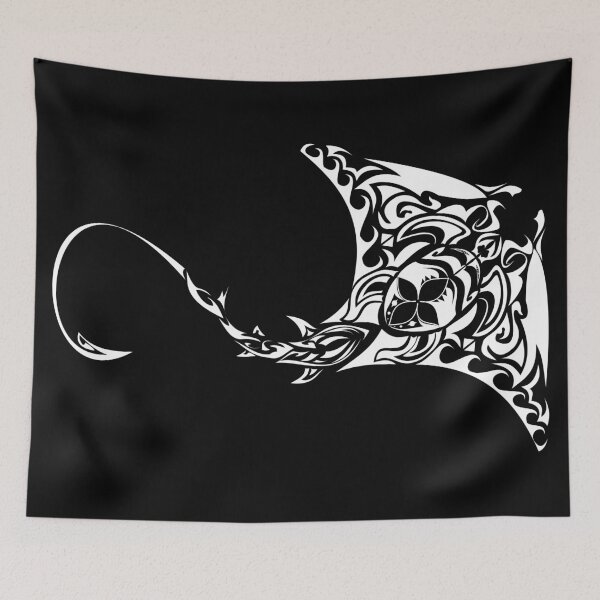 Item preview, Mantaray in white designed and sold by JLPeterson.