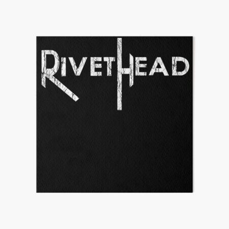 RIVETHEAD logo Art Board Print