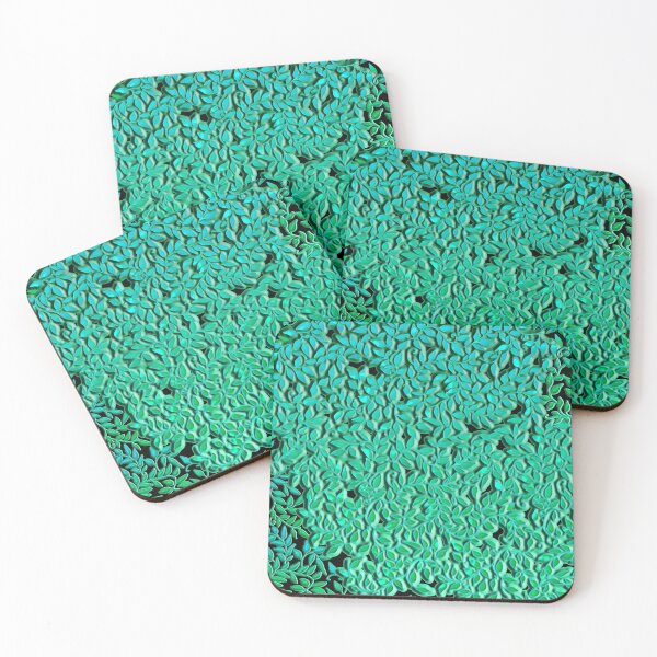 Item preview, Green tendril leaves with three-dimensional effect gift designed and sold by Jelisandie.