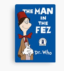 The Man In The Fez Canvas Print