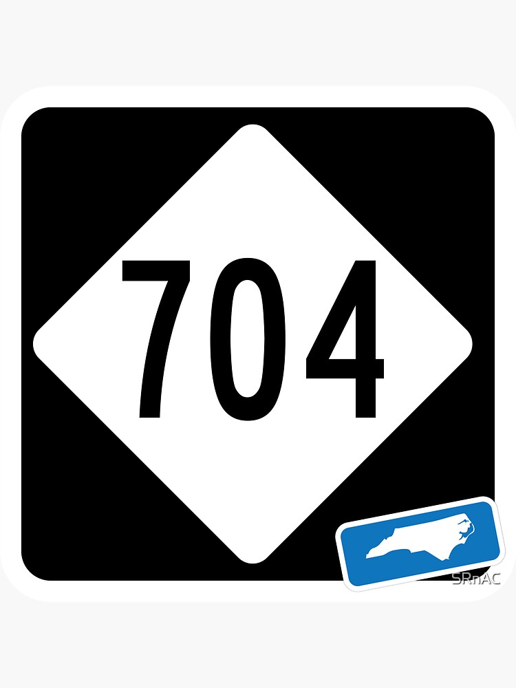 North Carolina State Route 704 (Area Code 704) by SRnAC