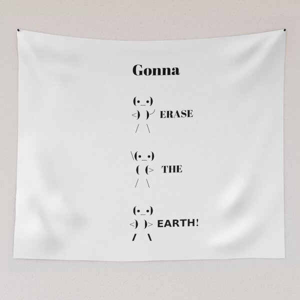 Item preview, Gonna Erase the Earth - The Good Place designed and sold by ButterfliesT.