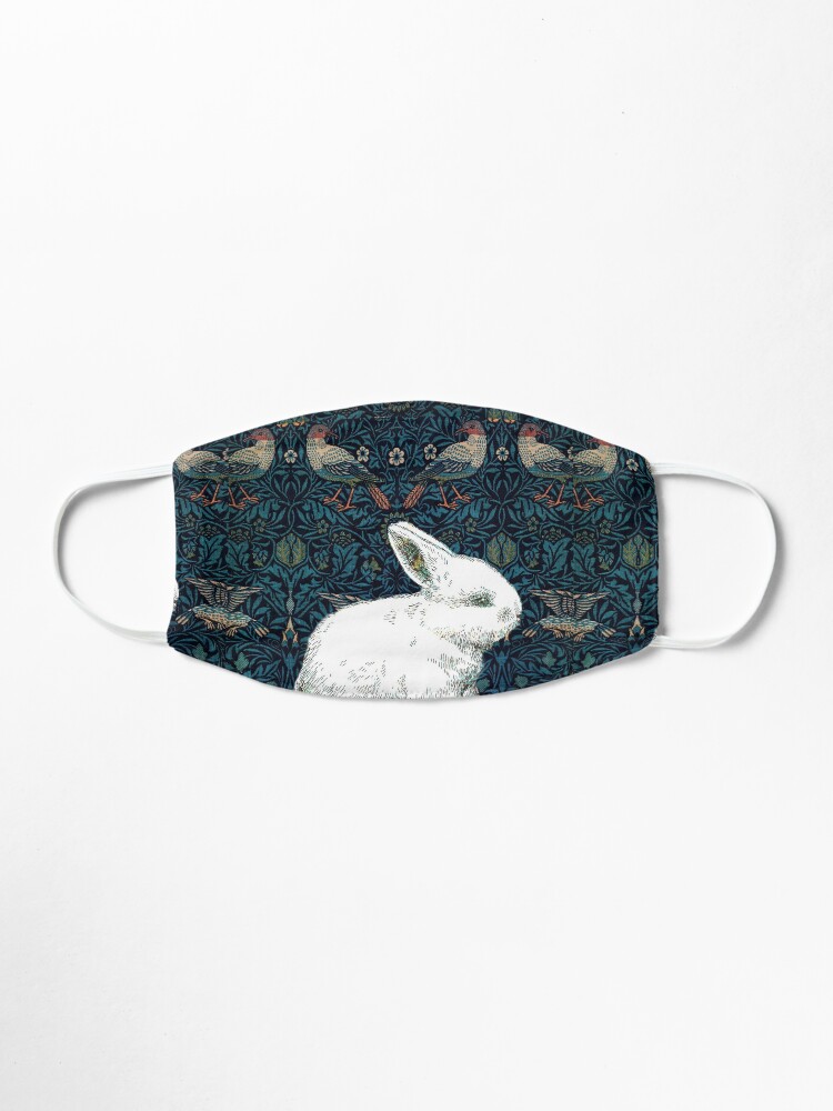 Alternate view of A Rabbit in Morris's Garden Mask