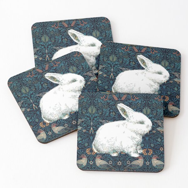 Item preview, A Rabbit in Morris's Garden designed and sold by MeganSteer.
