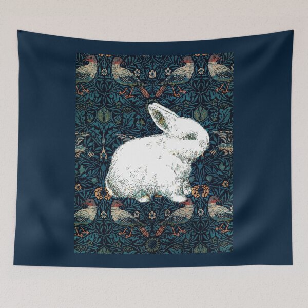 Item preview, A Rabbit in Morris's Garden designed and sold by MeganSteer.