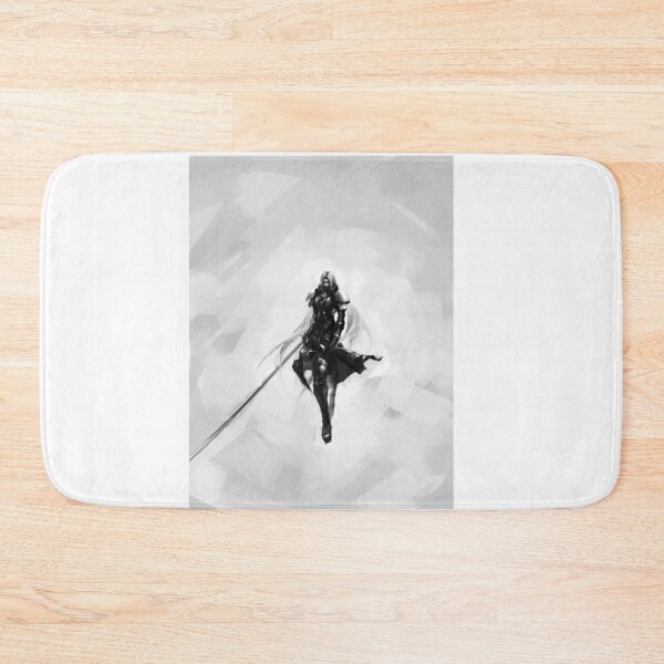 Item preview,  Sephiroth - Final Fantasy VII - Black & White - abstract designed and sold by Nccrypt.